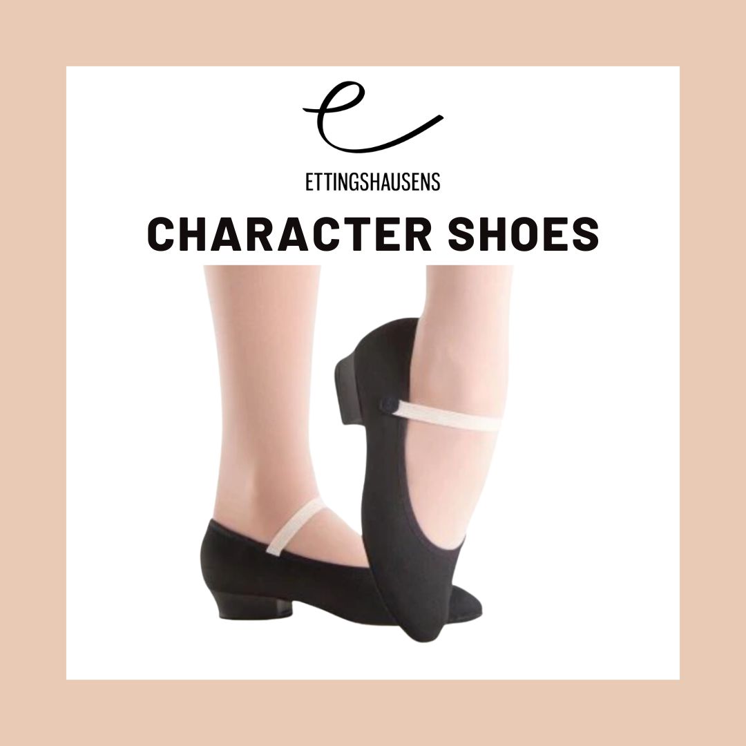 Ballet Character Shoes - ACCENT (Shorter Heel)