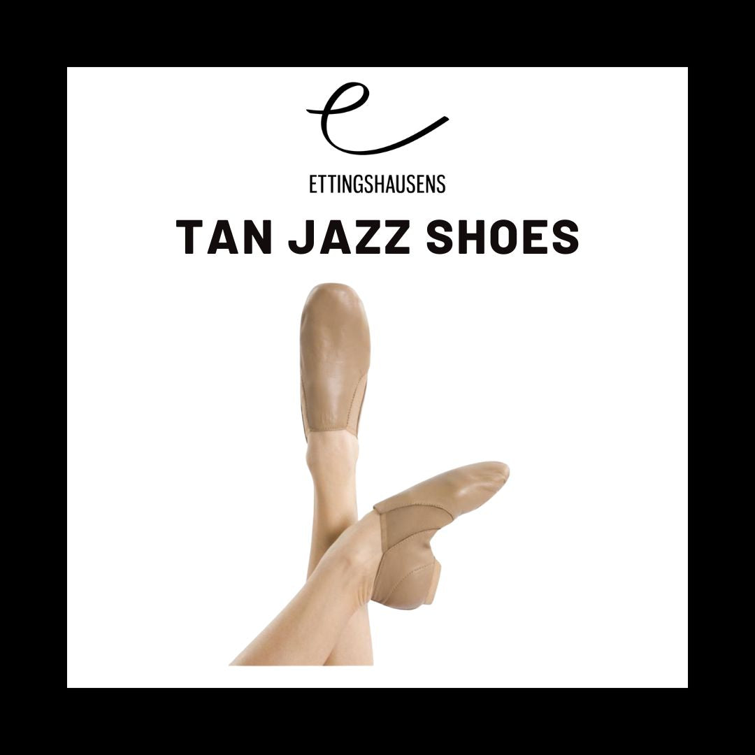 Jazz Shoe - Capezio E-Series Jazz Shoe Tan (Pre Order)