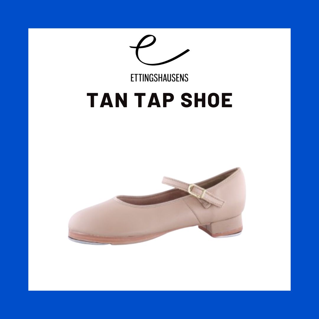 Tan Tap Shoes - Slick (Pre Order)