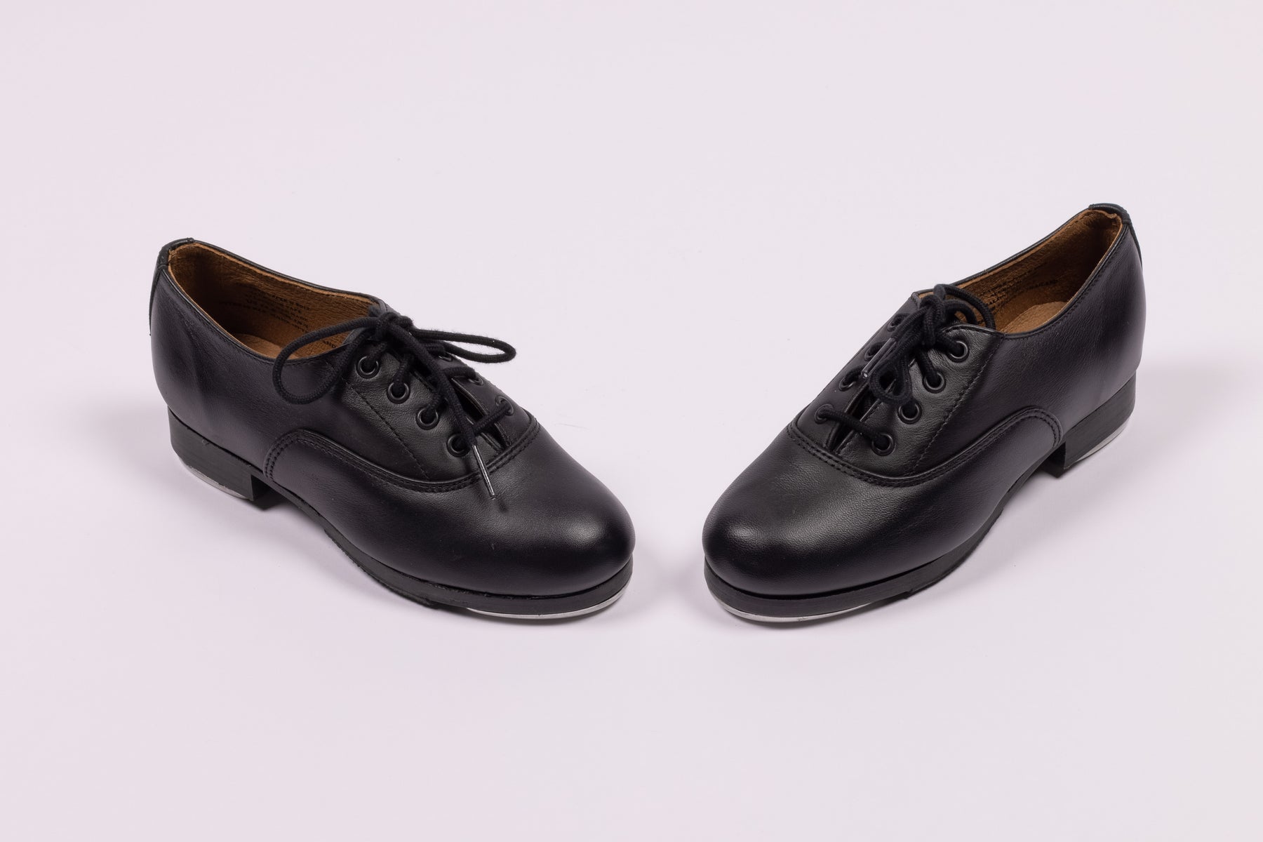 Slick Oxford Black Tap Shoes