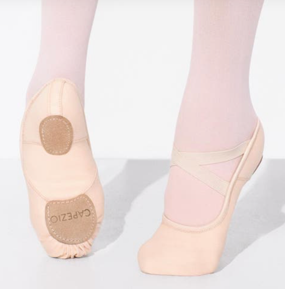Capezio Hanami Canvas Split Sole Ballet Shoe - Pink (Pre Order) POS