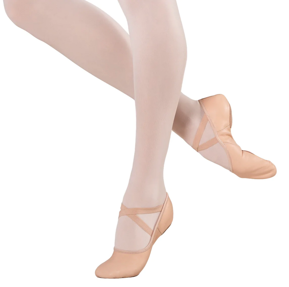 Energetiks Revelation Leather Split Sole Ballet Shoes Pink (Pre Order)