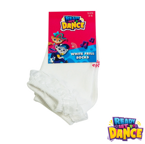 READY SET DANCE Frill Socks