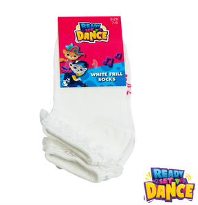 READY SET DANCE Frill Socks